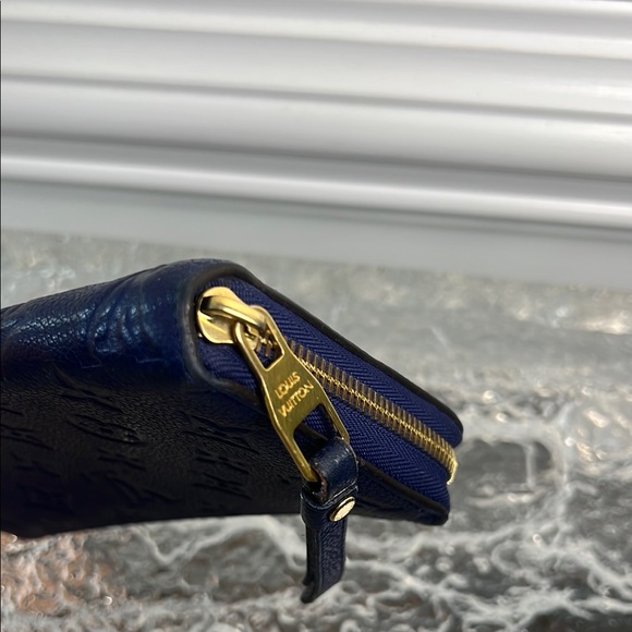 Louis Vuitton Navy Blue Empriente Zipper Long Wallet - Picture 10 of 15